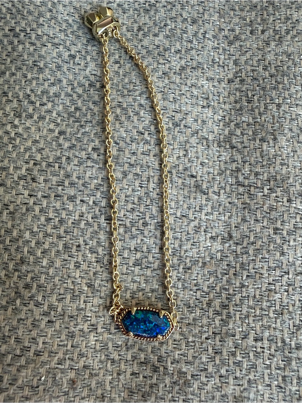 Kendra Scott Elaina Bracelet Aqua. NWOT
